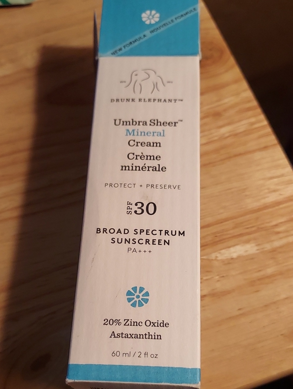 💙Expiration September2026💙 Drunk Elephant Umbra Sheer Mineral Cream SPF 30 -